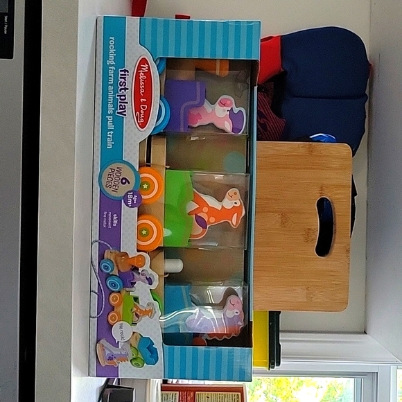 Melissa and Doug Rocking Animals Pull Train - Picture 3 of 3